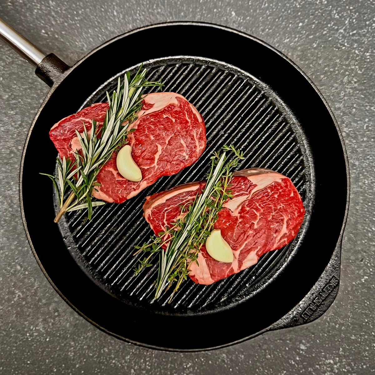 Ribeye steiks marinēts — svaiga liellopa gaļa – Hereford Shop