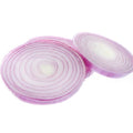 Red onion rings for burger 100g
