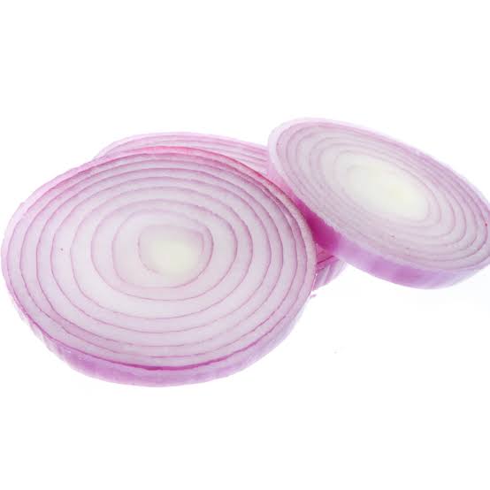 Red onion rings for burger 100g