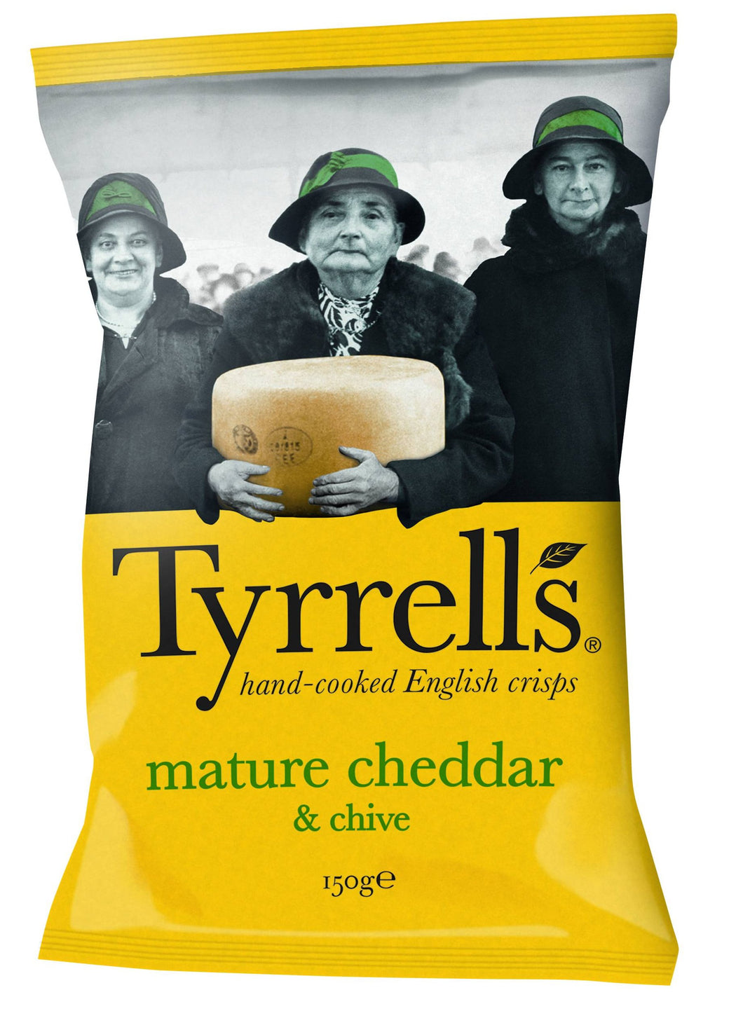 Tyrrell's chips with cheddar cheese and chive 150g